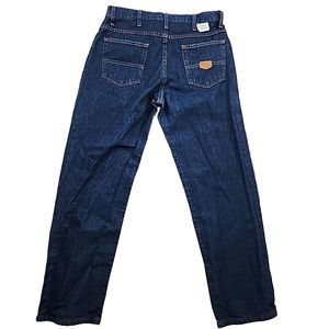 Vintage Red Kap Jeans Mens size 32x30 Wide Leg Baggy Workwear Western Rockabilly